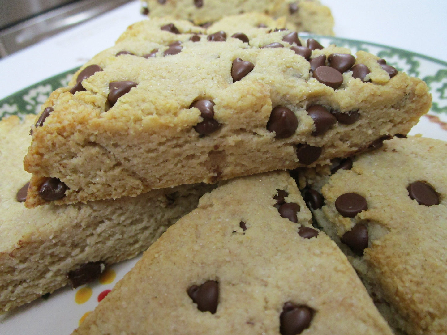Gourmet Chocolate Chip Keto Scones - Gluten Free & Vegan