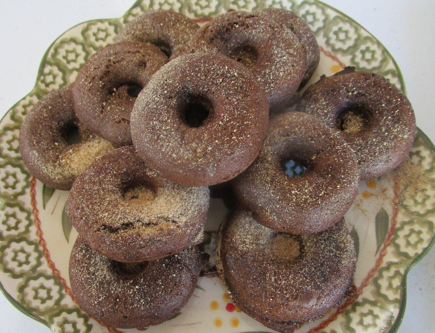 Mini Donuts Sans Gluten avec Sucre de Coco - Chocolat & Vanille