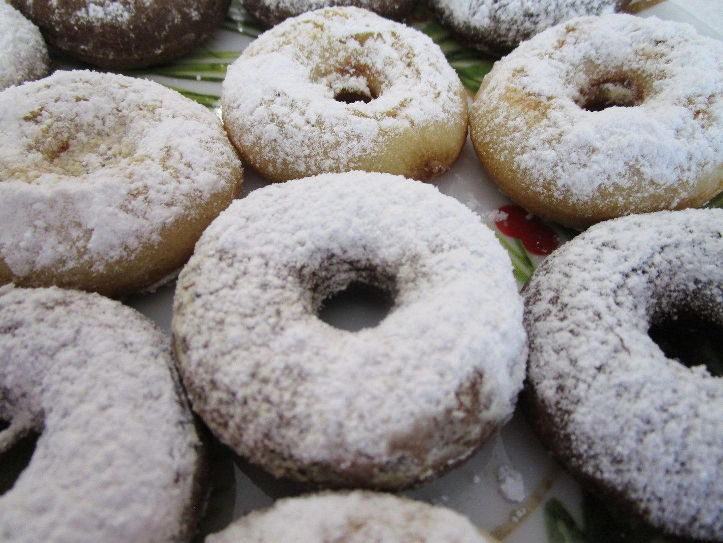 Mini Donas Sin Gluten - Delicias Veganas de Vainilla y Chocolate
