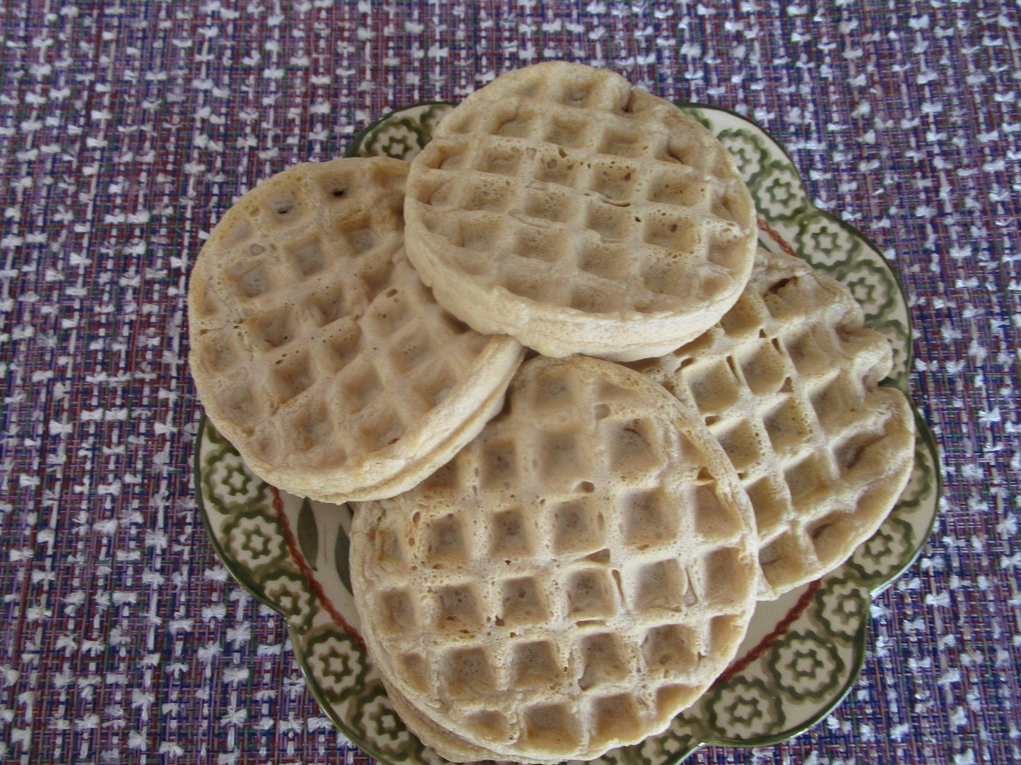 Gaufres AIP Paleo aux Myrtilles - Sans Céréales et Véganes