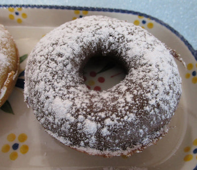 Gluten Free Powdered Donuts - Vegan & Nut Free