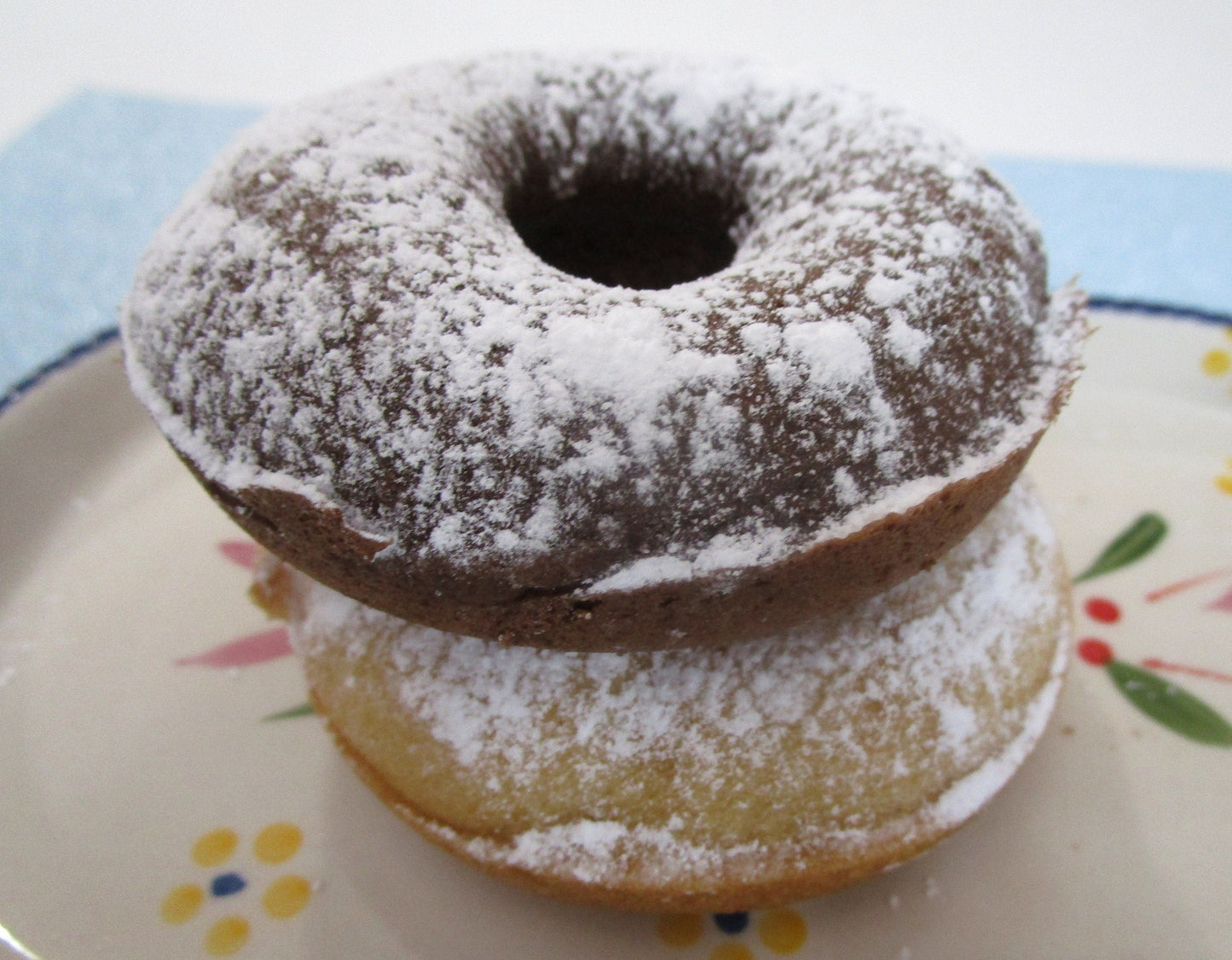 Donas en Polvo Sin Gluten - Veganas y Sin Nueces