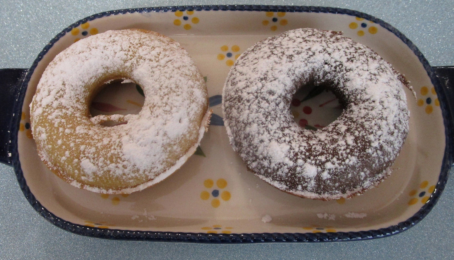 Donas en Polvo Sin Gluten - Veganas y Sin Nueces