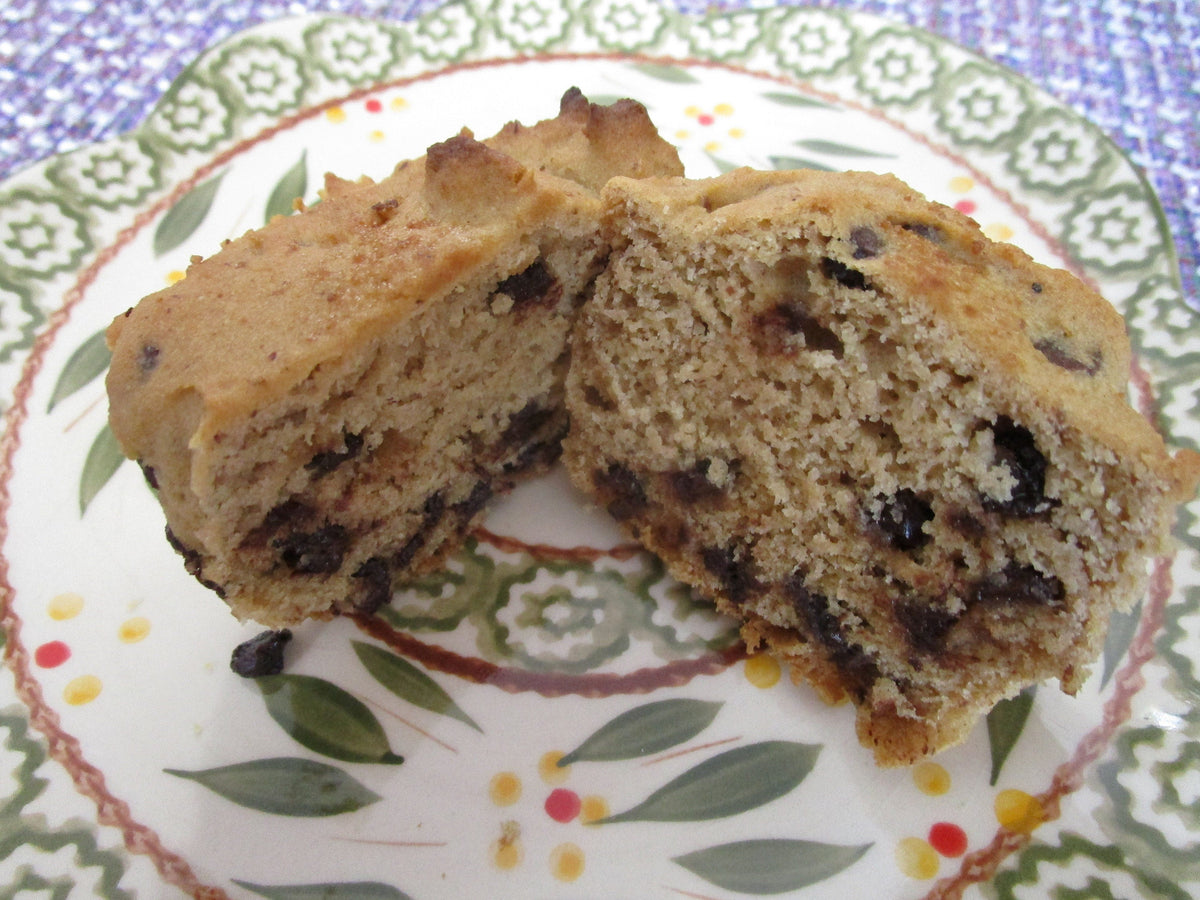 Gluten Free Chocolate Chip Muffins - Vegan & Nut Free