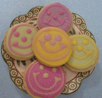 Galletas de Azúcar Veganas Sin Gluten - Caja de Regalo Alegre
