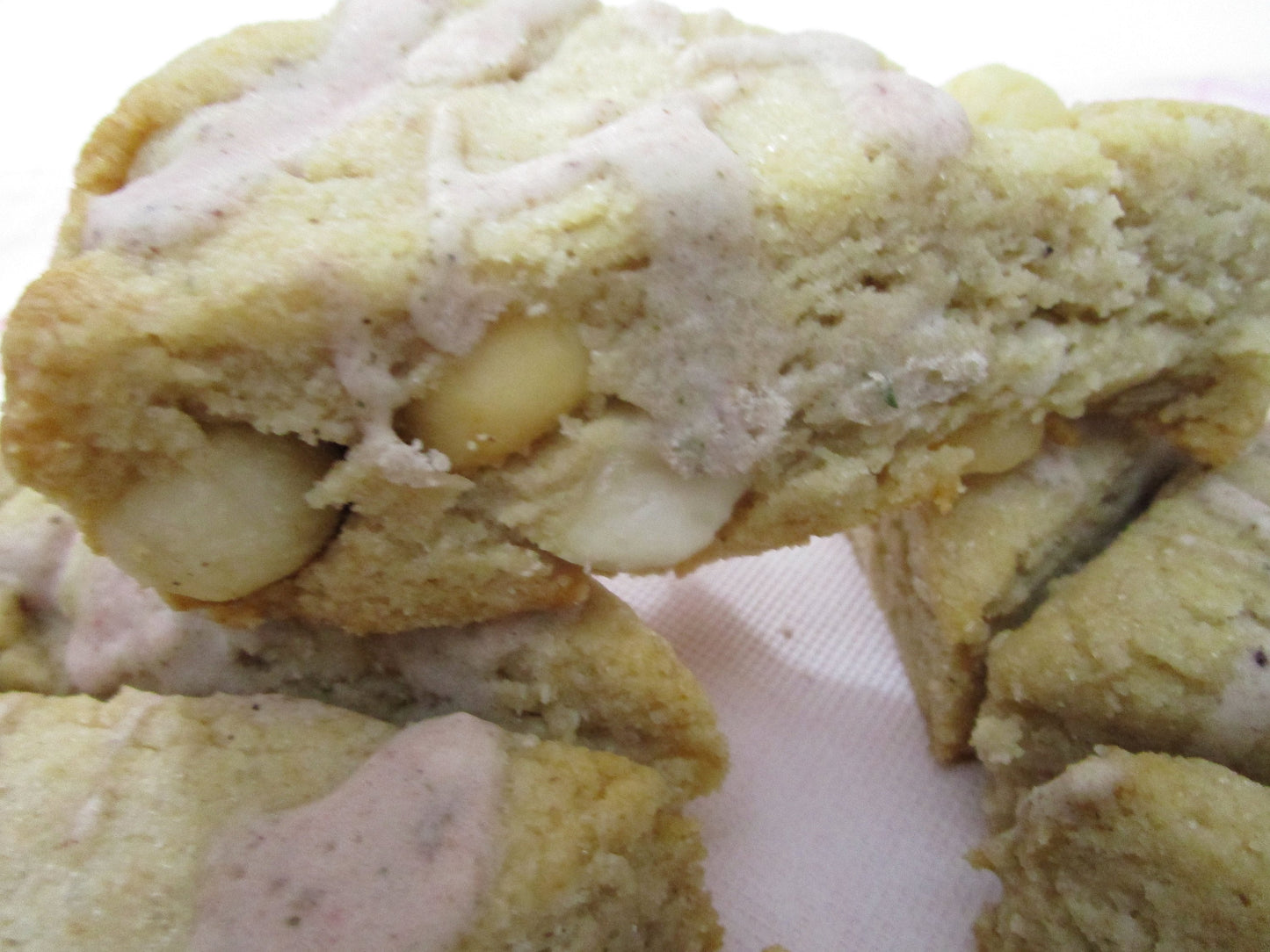 Gourmet Berry Macadamia Nut Scone - Gluten Free & Vegan