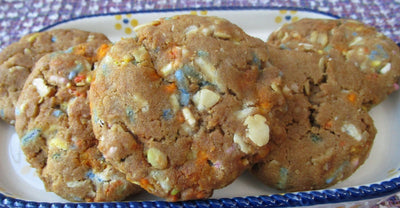 Gluten-Free Birthday Cake Protein Cookie - Vegan & Nut-Free