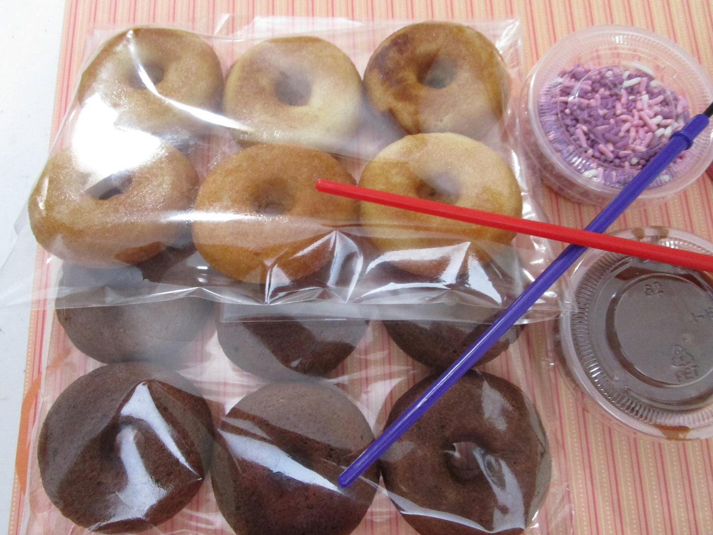 Gluten Free Donut Decorating Kit - Vegan & School Safe