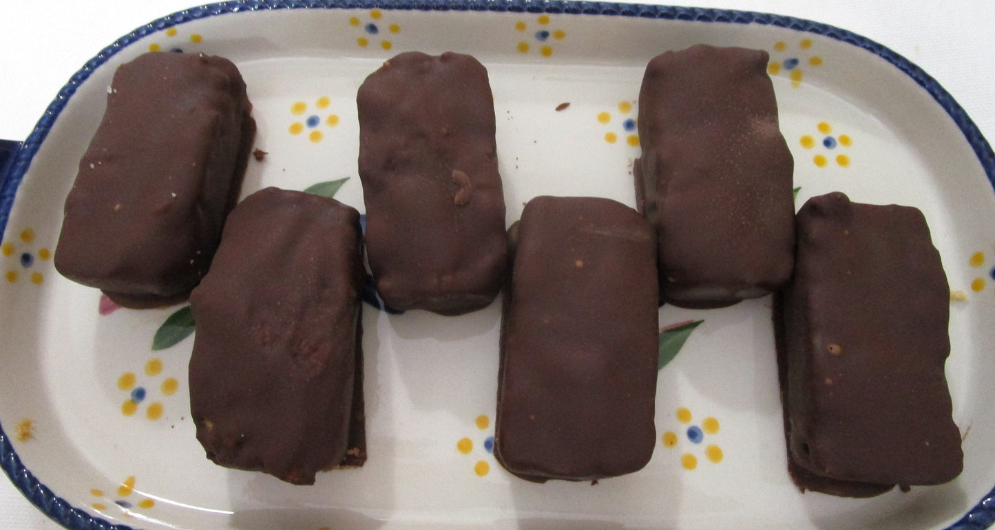 Barra de Mantequilla de Maní Cubierta de Chocolate Keto Premium