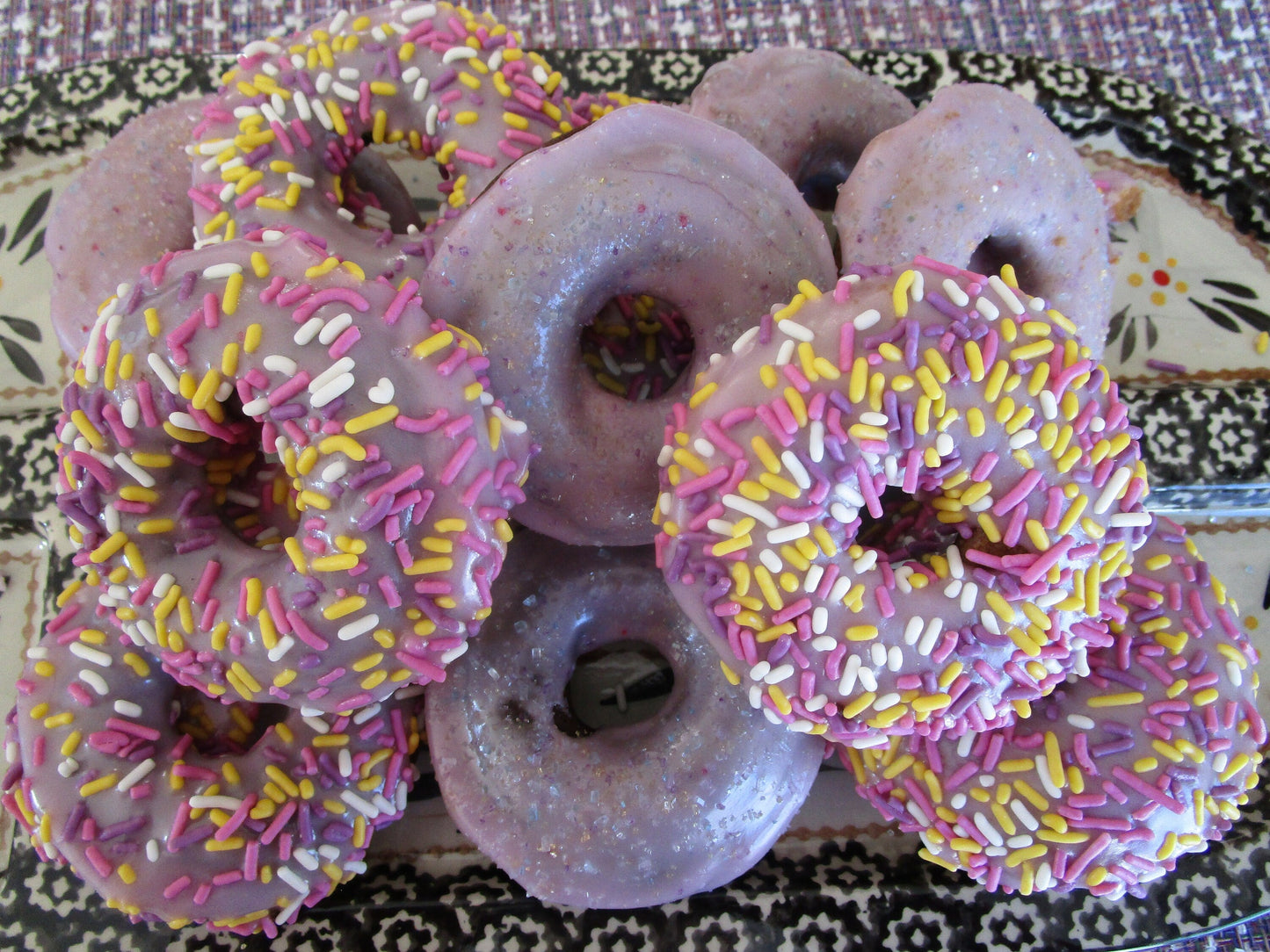 Gluten Free Vegan Donuts - Vanilla & Chocolate