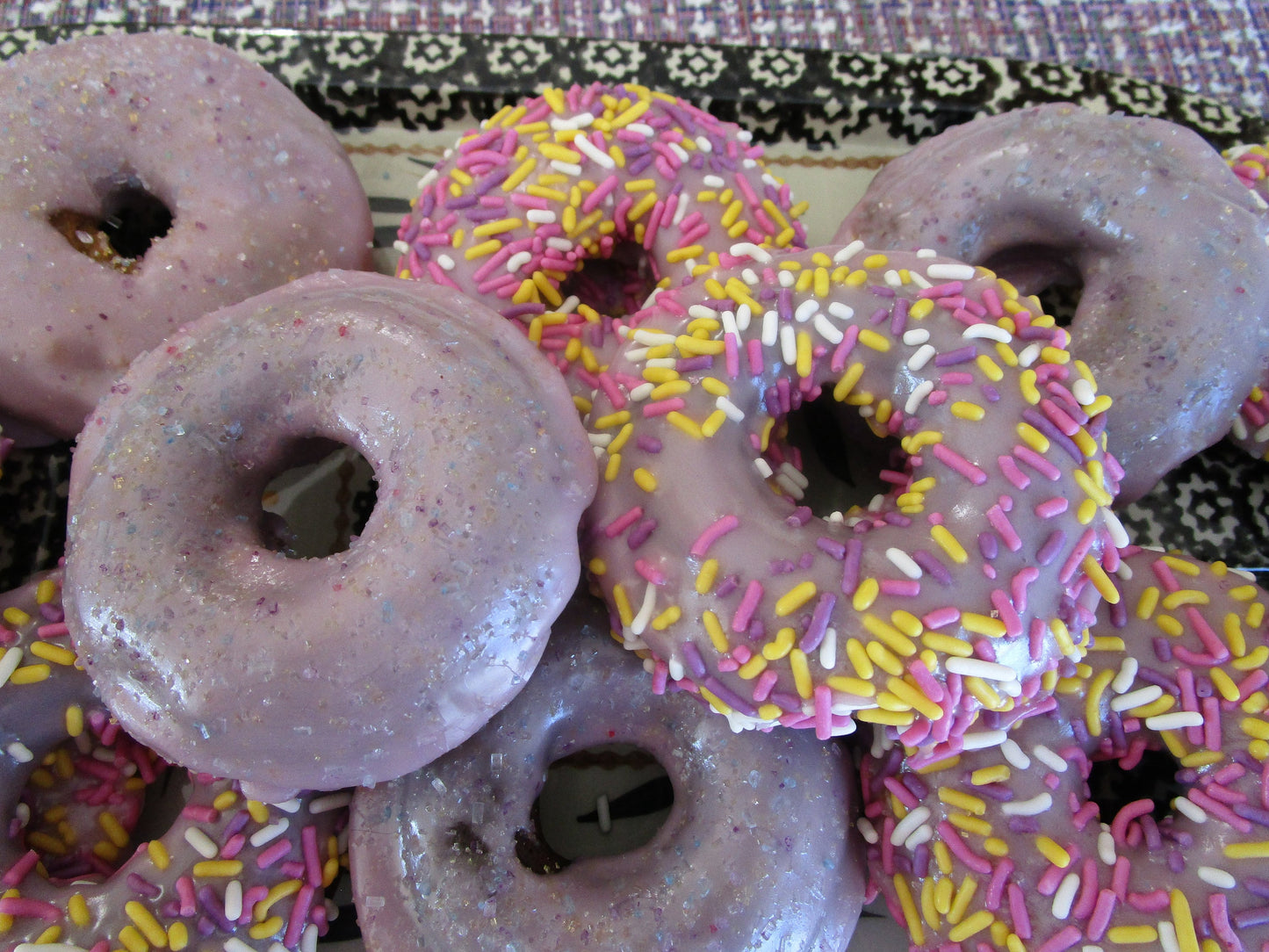 Donas Veganas Sin Gluten - Vainilla y Chocolate