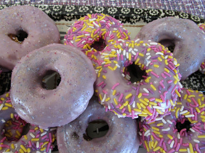 Vegan Gluten Free Donuts - Vanilla & Chocolate