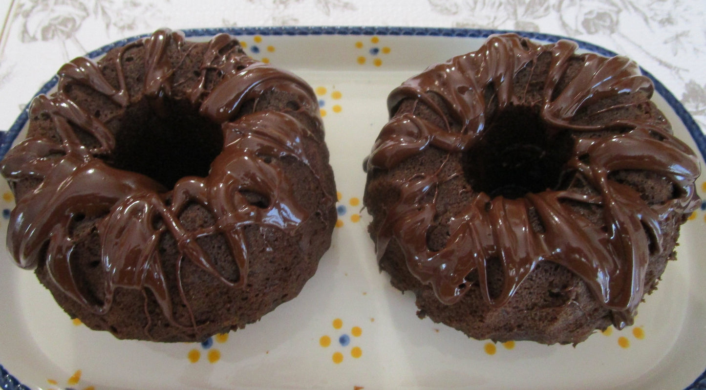 Premium Vegan Chocolate Bundt Cake - Gluten Free & Dairy Free