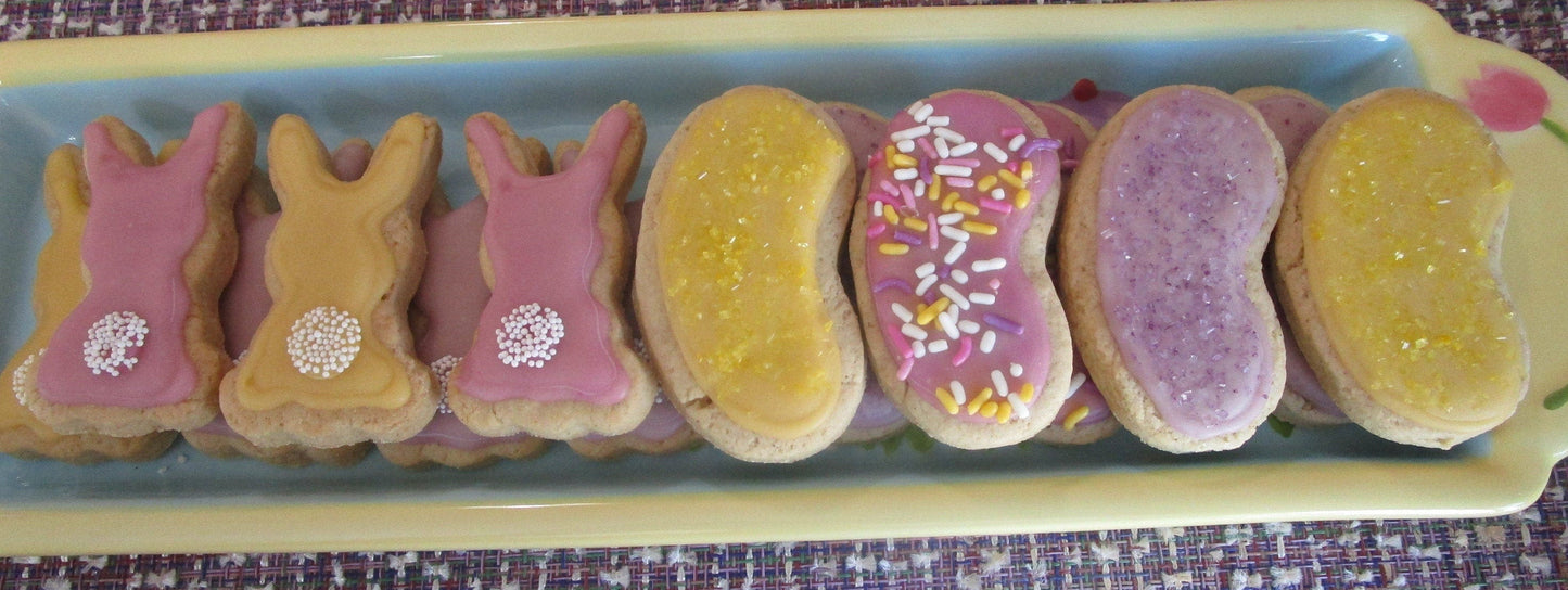 Premium Gluten Free Iced Sugar Cookies - Spring Edition