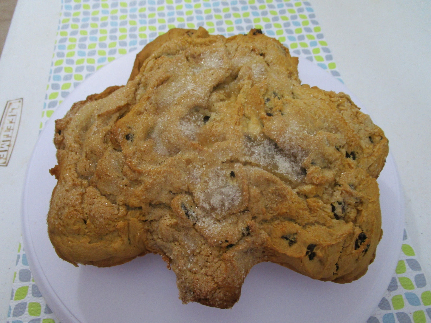 Clover-Shaped Irish Soda Bread - Gluten Free & Vegan