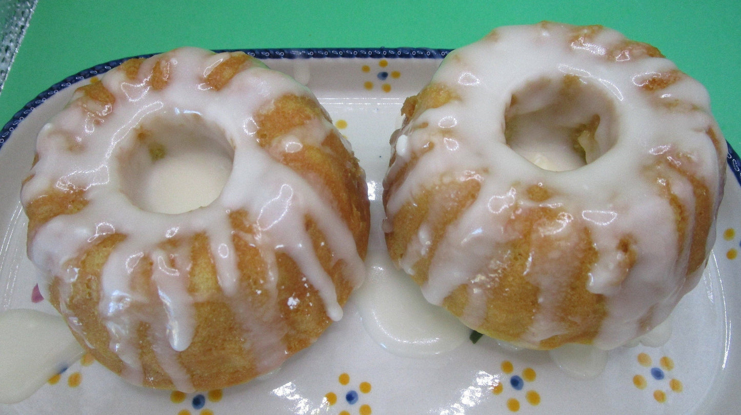 Pastel Bundt de Limón Sin Gluten Premium - Vegano y Amigable con Alergias