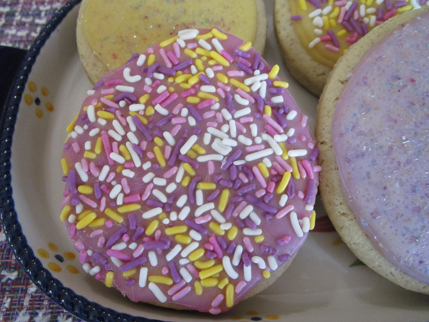 Panier-cadeau de Pâques - Biscuits sucrés sans gluten