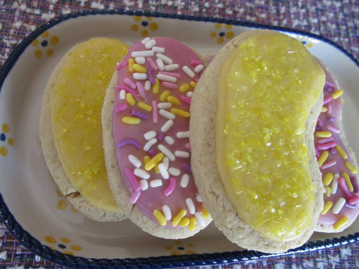 Panier-cadeau de Pâques - Biscuits sucrés sans gluten