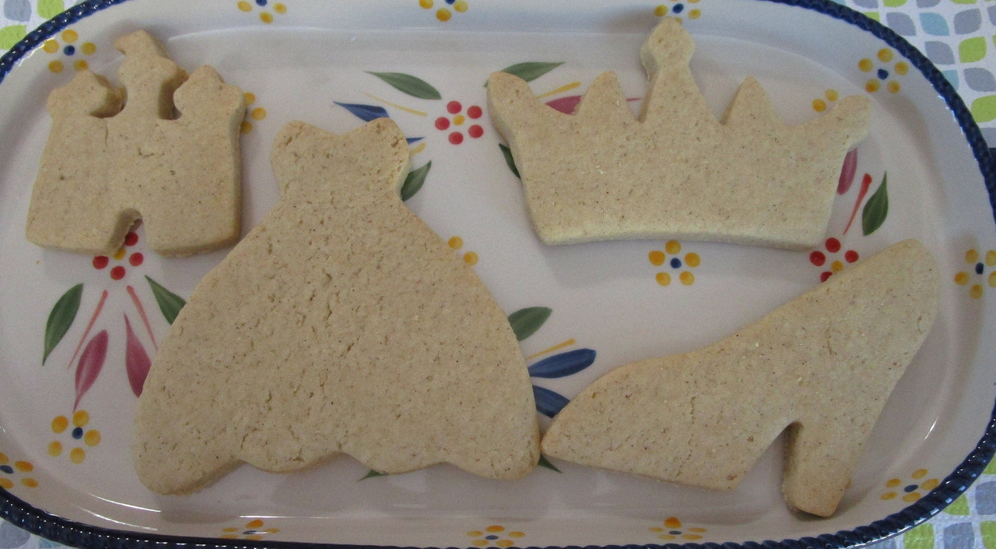Kit de biscuits princesse sans gluten - Sans œufs et sans produits laitiers