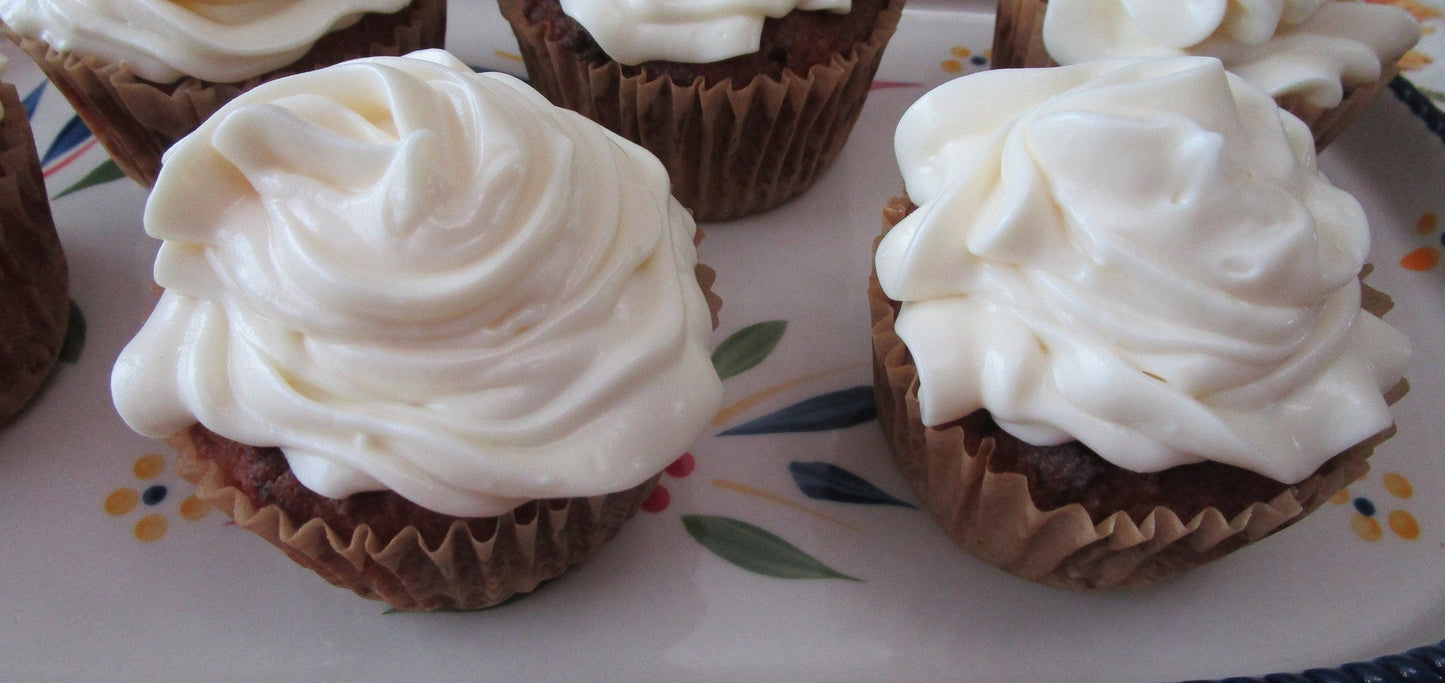 Keto Carrot Cake Cupcakes - Gluten Free & Low Carb Delight