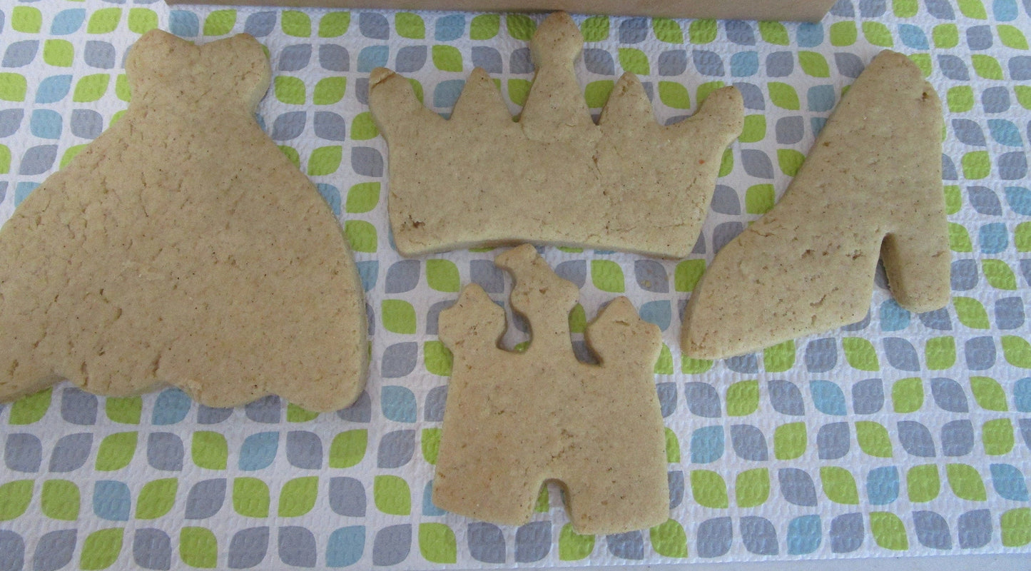 Kit de biscuits princesse sans gluten - Sans œufs et sans produits laitiers