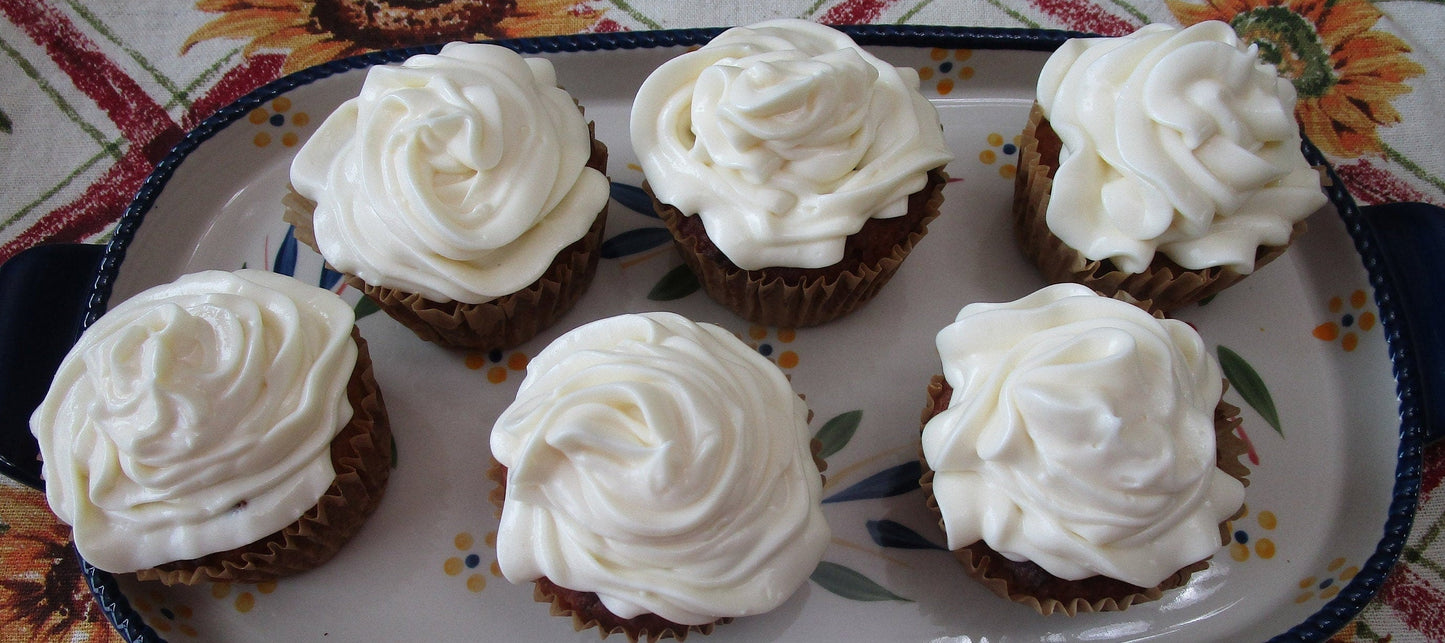 Keto Carrot Cake Cupcakes - Gluten Free & Low Carb Delight