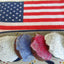 Donuts patriotiques sans gluten - Friandises sans produits laitiers ni œufs