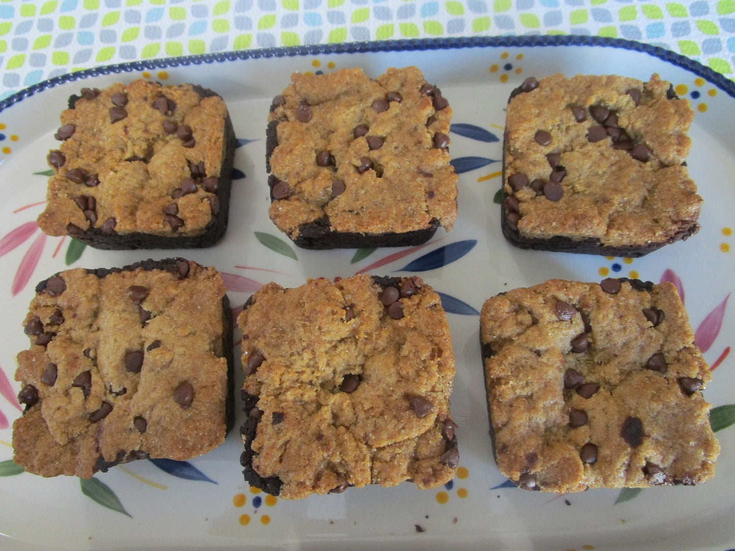 Brownies Brookie Sans Gluten - Barres Desserts Végétaliennes et Respectueuses des Allergies