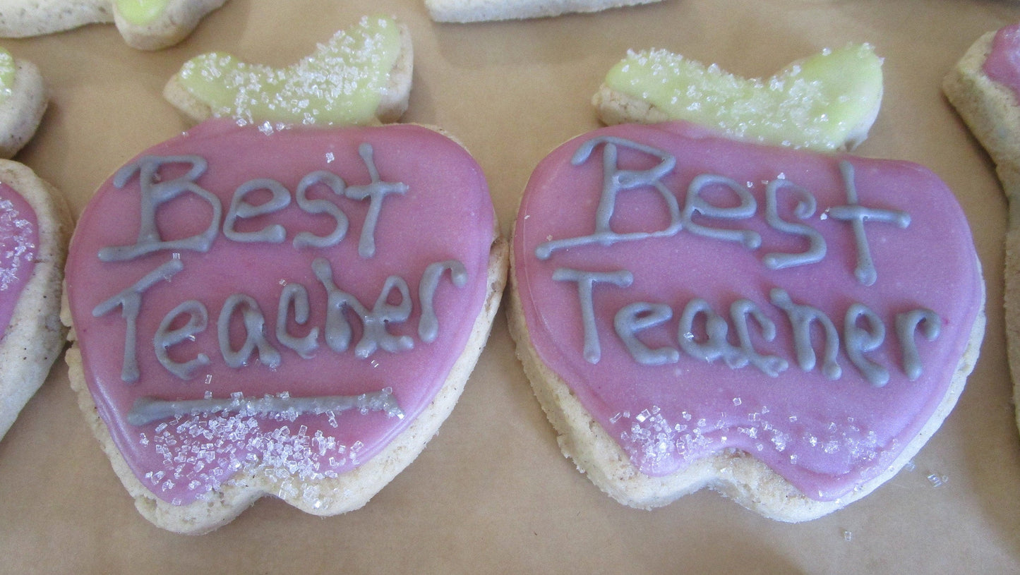 Biscuits Sucre Sans Gluten - Cadeau pour Enseignants et Conducteurs de Bus