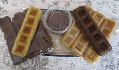 Gluten Free Donut Waffle Sticks - Vegan & Dairy Free Treats