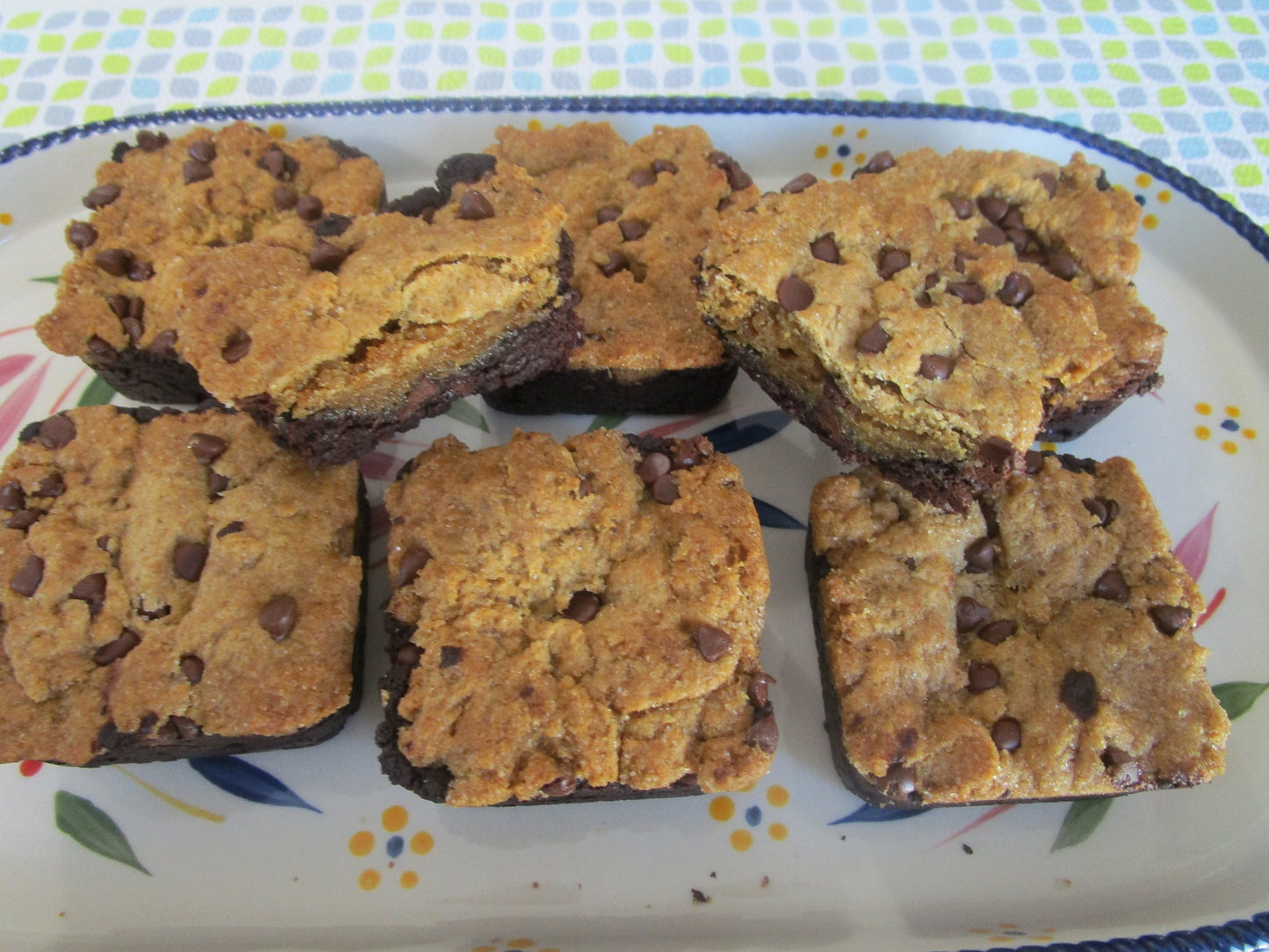 Brownies Brookie Sans Gluten - Barres Desserts Végétaliennes et Respectueuses des Allergies