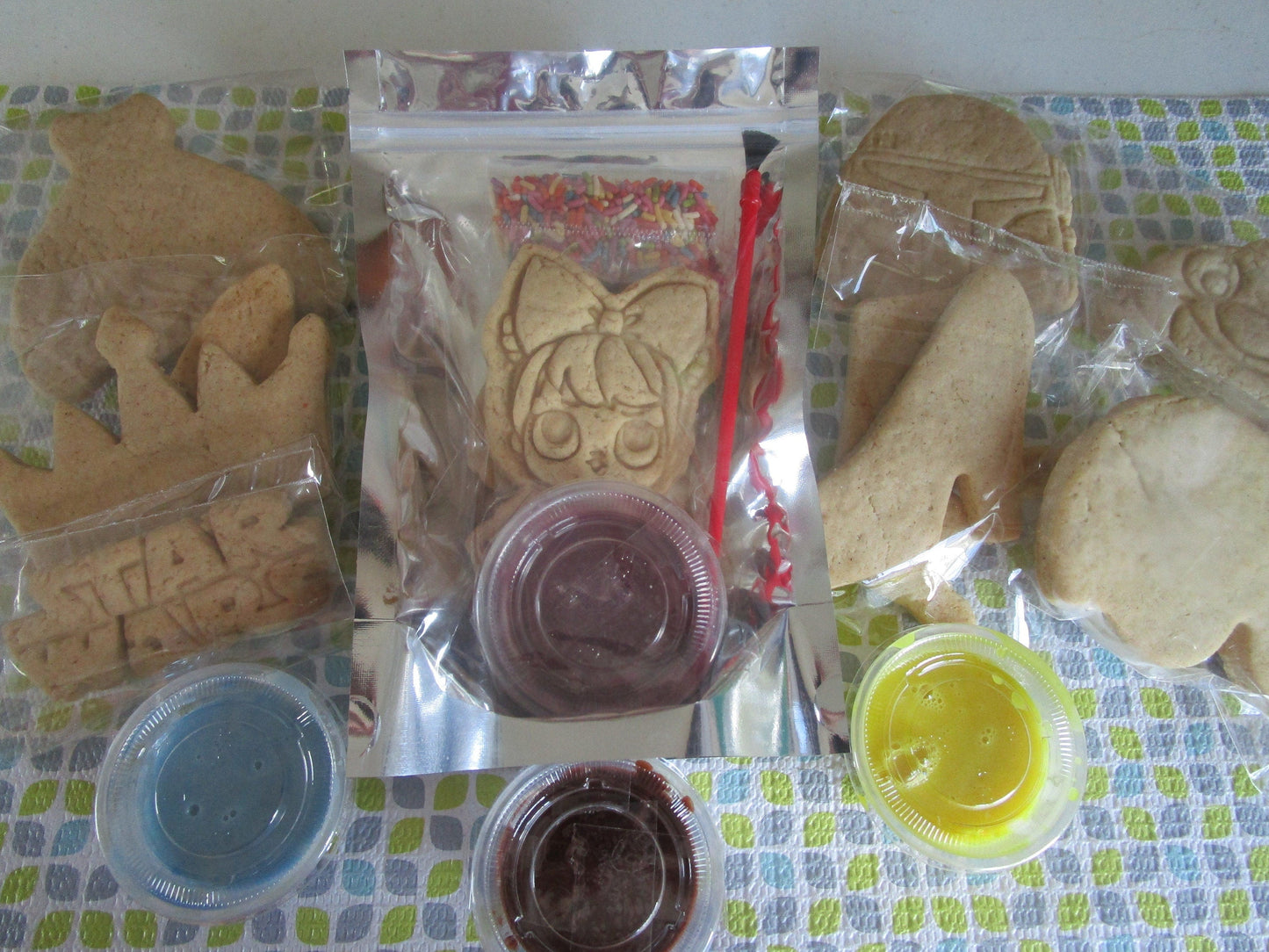 Kits de Galletas Sin Gluten - Favoritos de Fiesta Divertidos y Amigables con Alergias