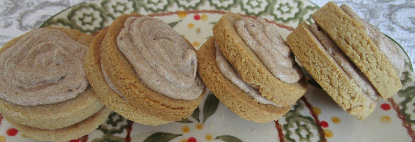 Sándwich de Galleta Frosted de Arce Paleo AIP - Vegano y Amigable con Alérgenos