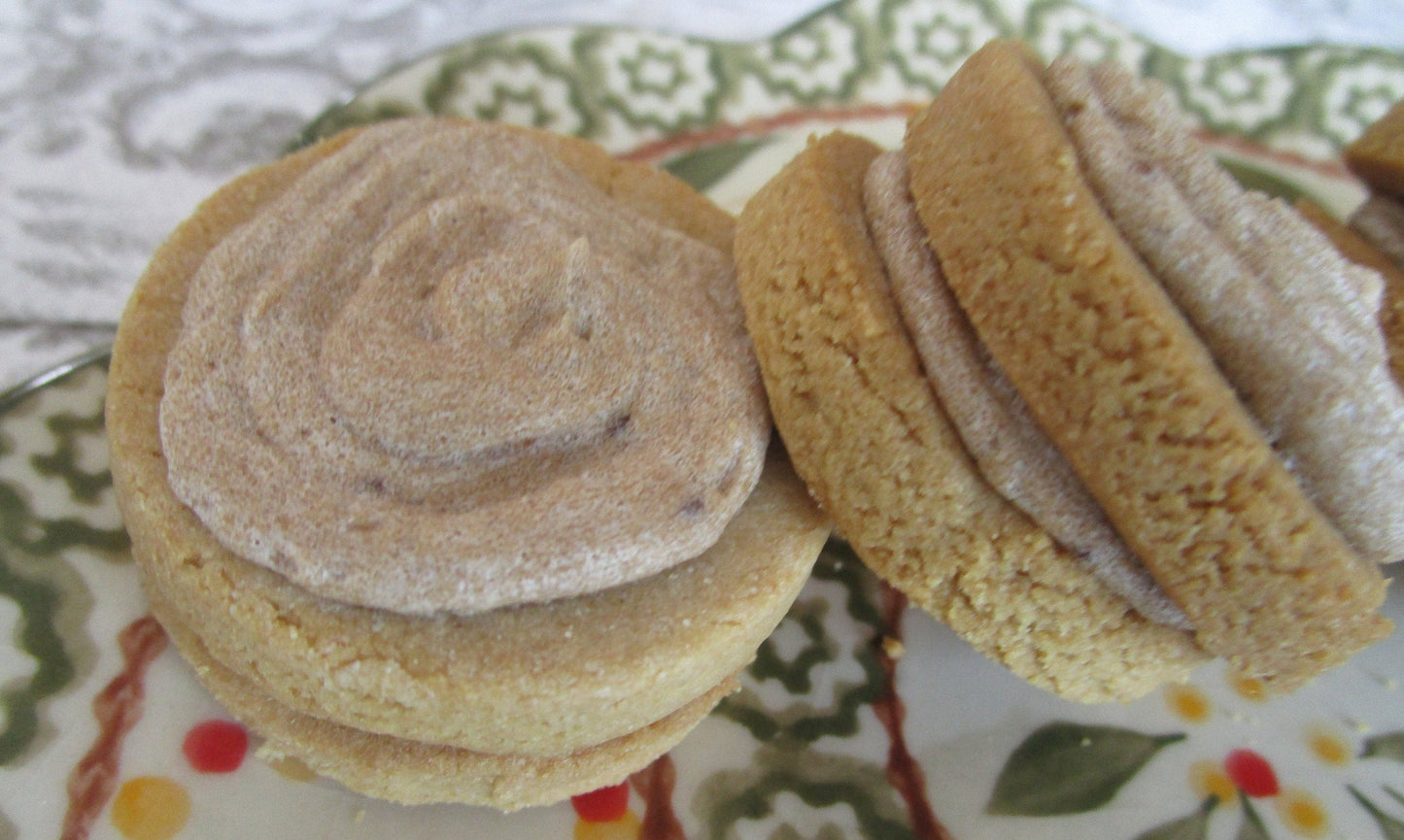 Sándwich de Galleta Frosted de Arce Paleo AIP - Vegano y Amigable con Alérgenos