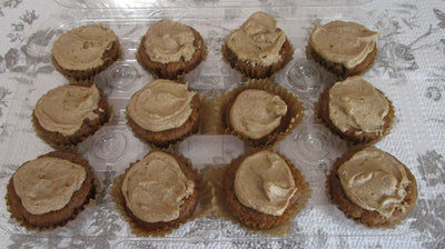 AIP Paleo Mini Cupcakes with Maple Frosting