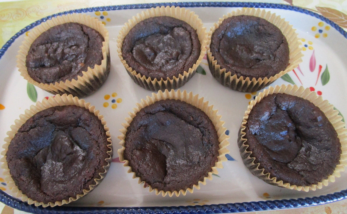 Muffins de Doble Chocolate - Alto en Proteínas y Sin Gluten