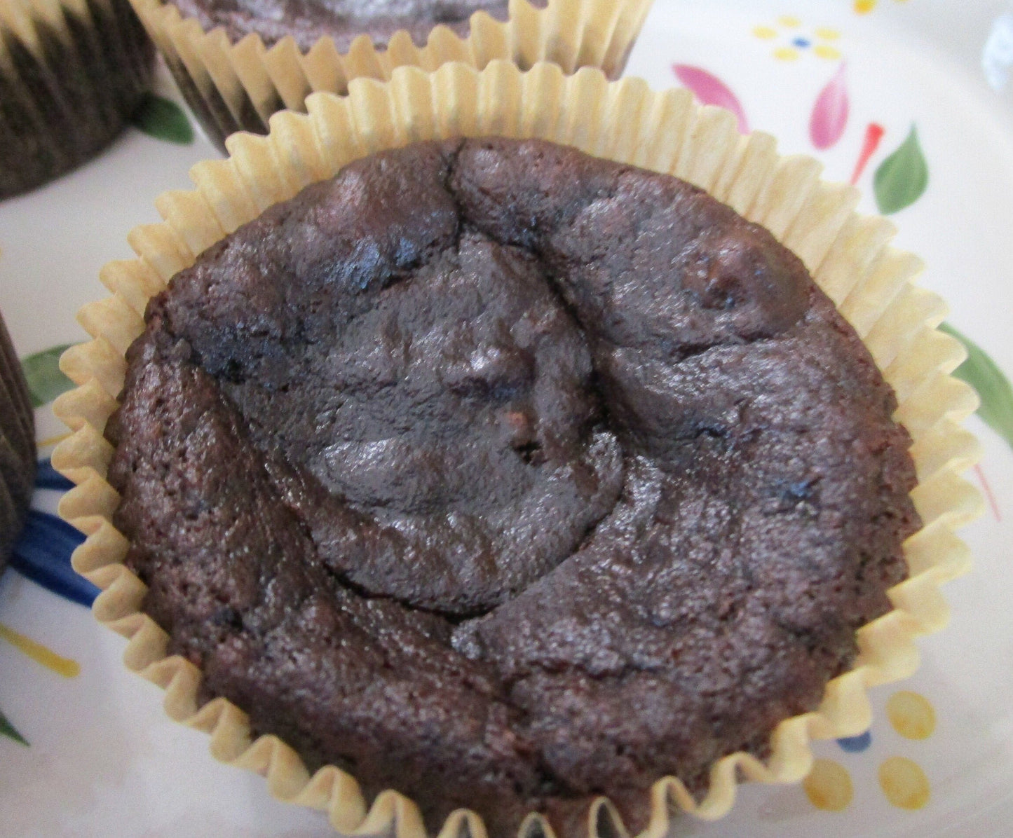 Muffins de Doble Chocolate - Alto en Proteínas y Sin Gluten