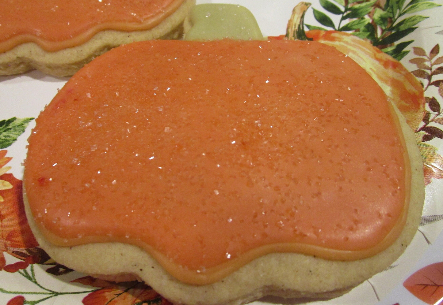Gluten Free Pumpkin Sugar Cookies - Dairy Free & School Safe
