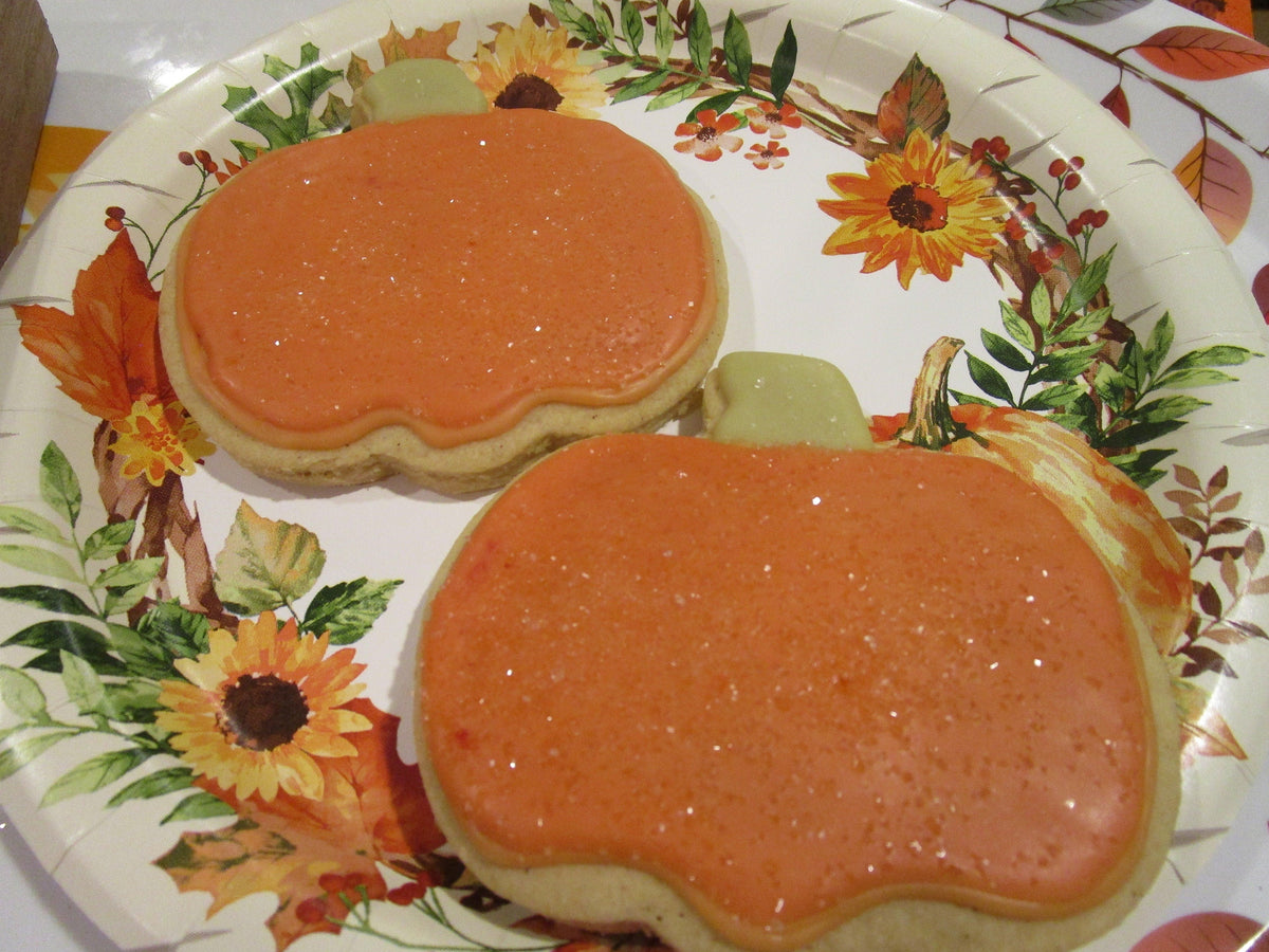 Galletas de Azúcar de Calabaza Sin Gluten - Sin Lácteos y Seguras para la Escuela