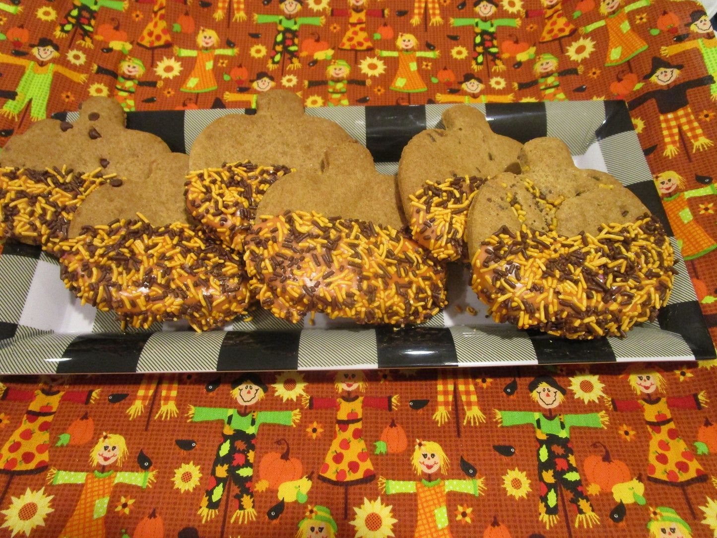 Gluten Free Pumpkin Chocolate Chip Cookies - Holiday Edition