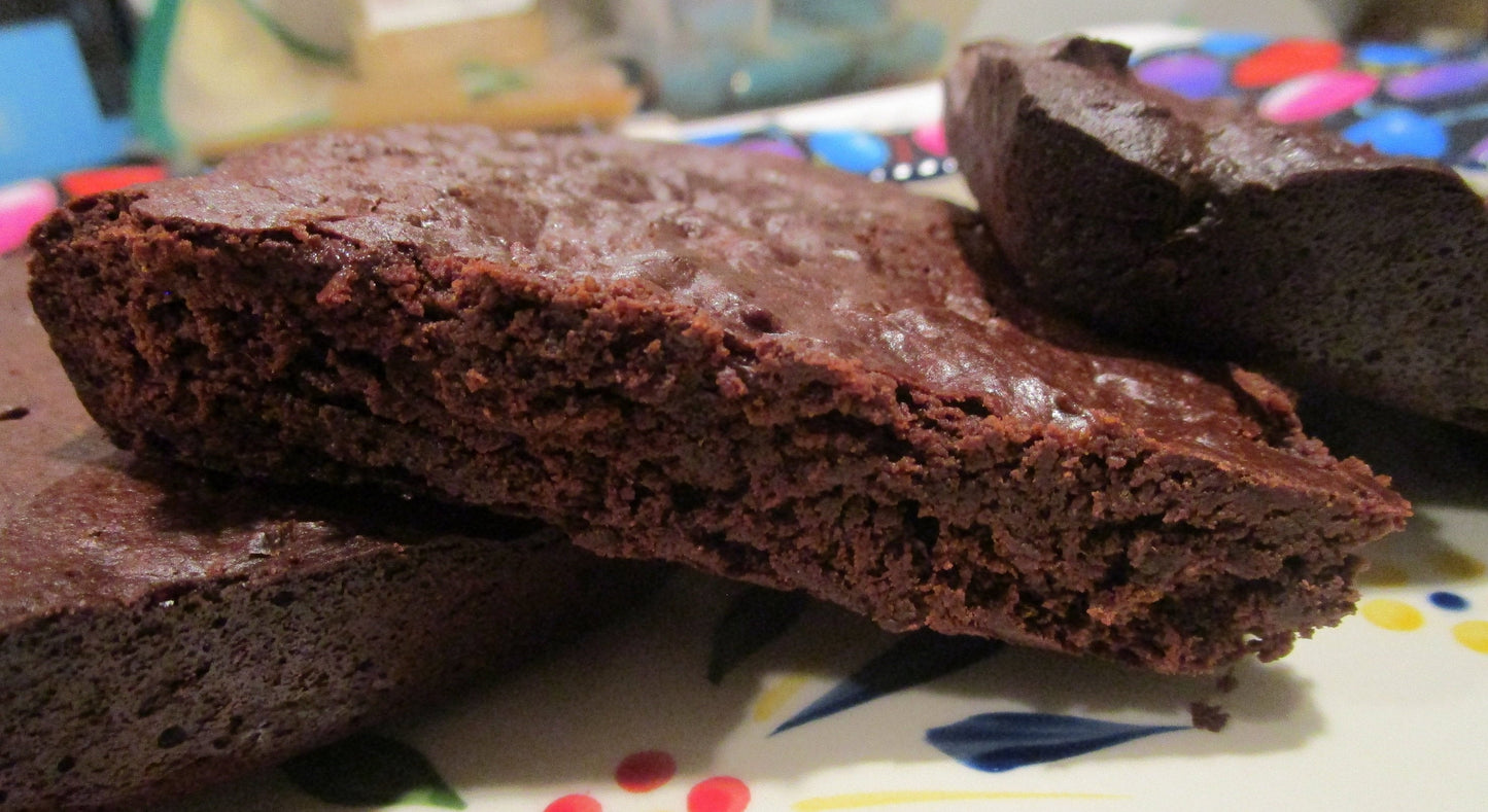 Brownies gourmets sans céréales - Végétalien et sans gluten