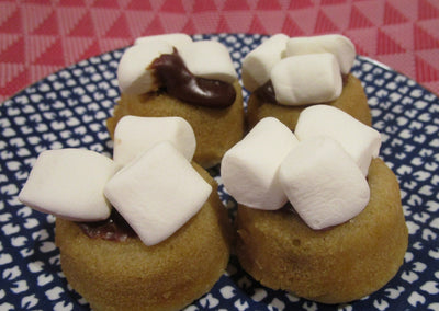 Gluten Free S'mores Mini Donut Rings - Vegan & Allergy Friendly
