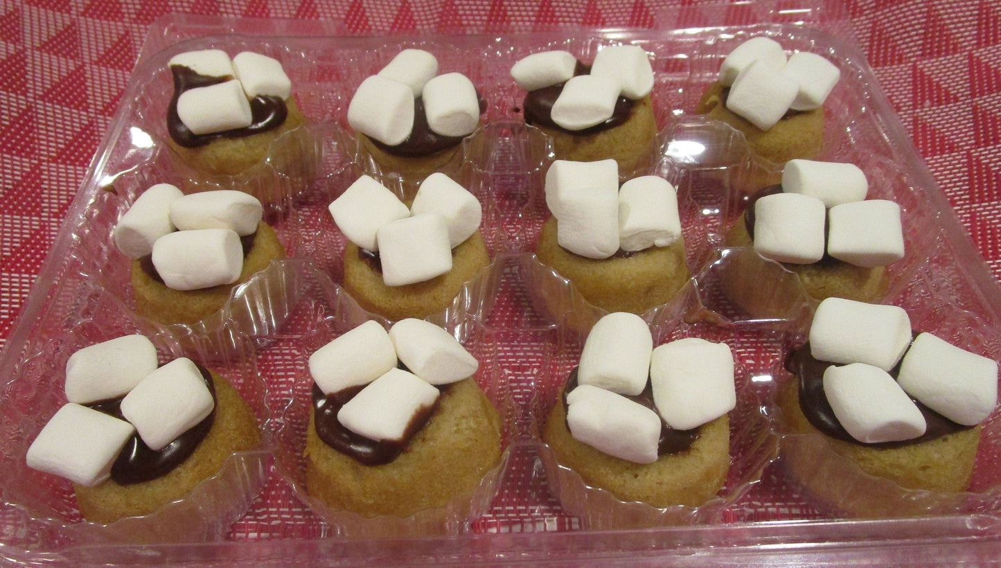 Mini Anneaux de Donuts S'mores Sans Gluten - Végétalien et Amical pour les Allergies