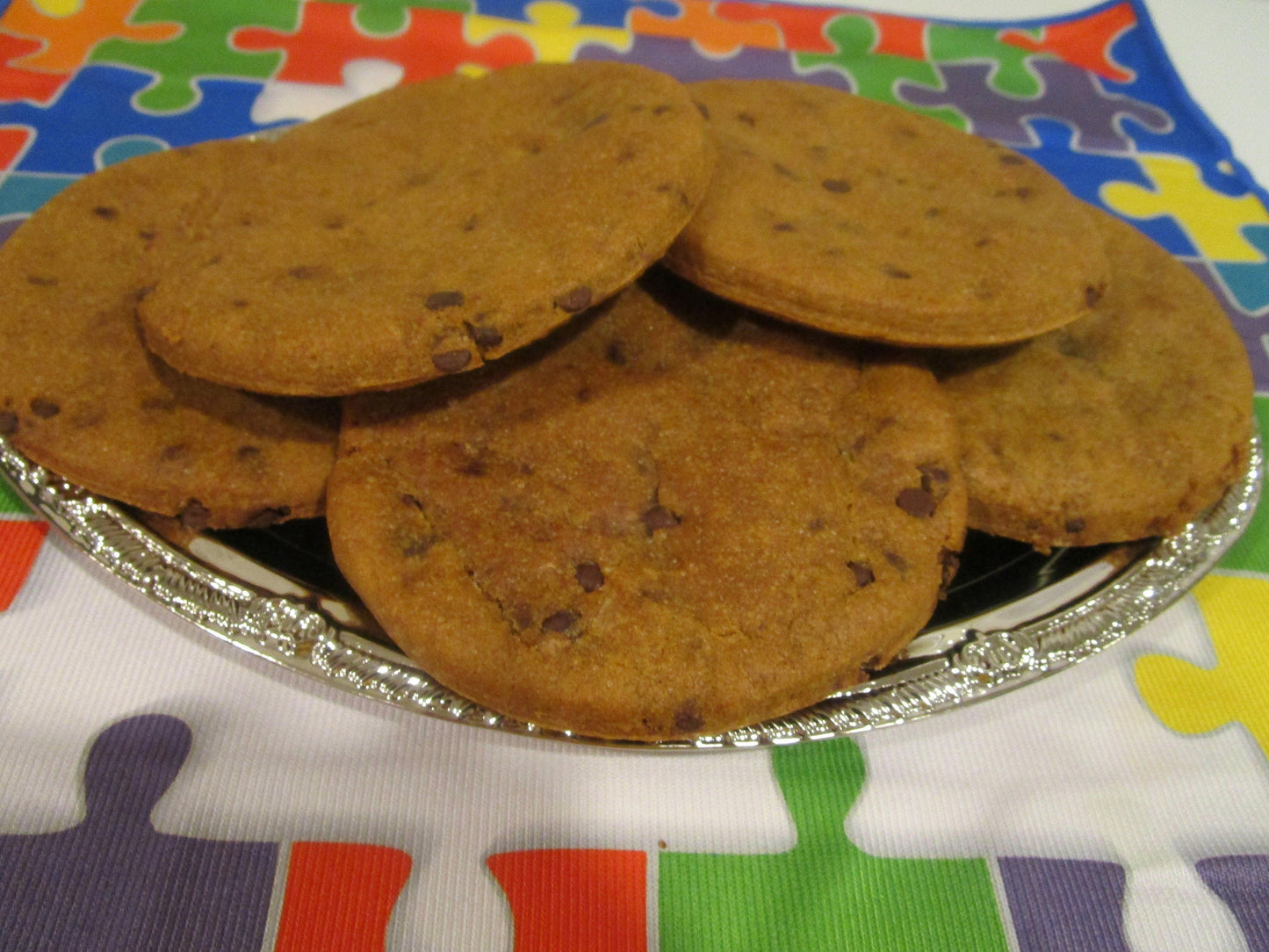 Galletas de Chocolate con Chips Sin Gluten - Sin Lácteos y Veganas