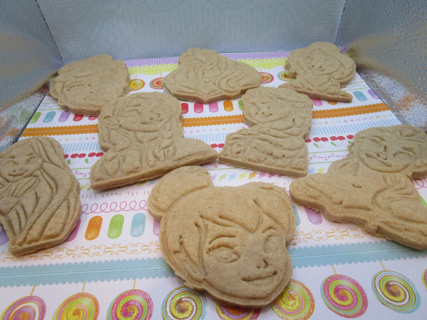 Kit de Galletas Princesa - Sin Gluten y Amigable con Alergias