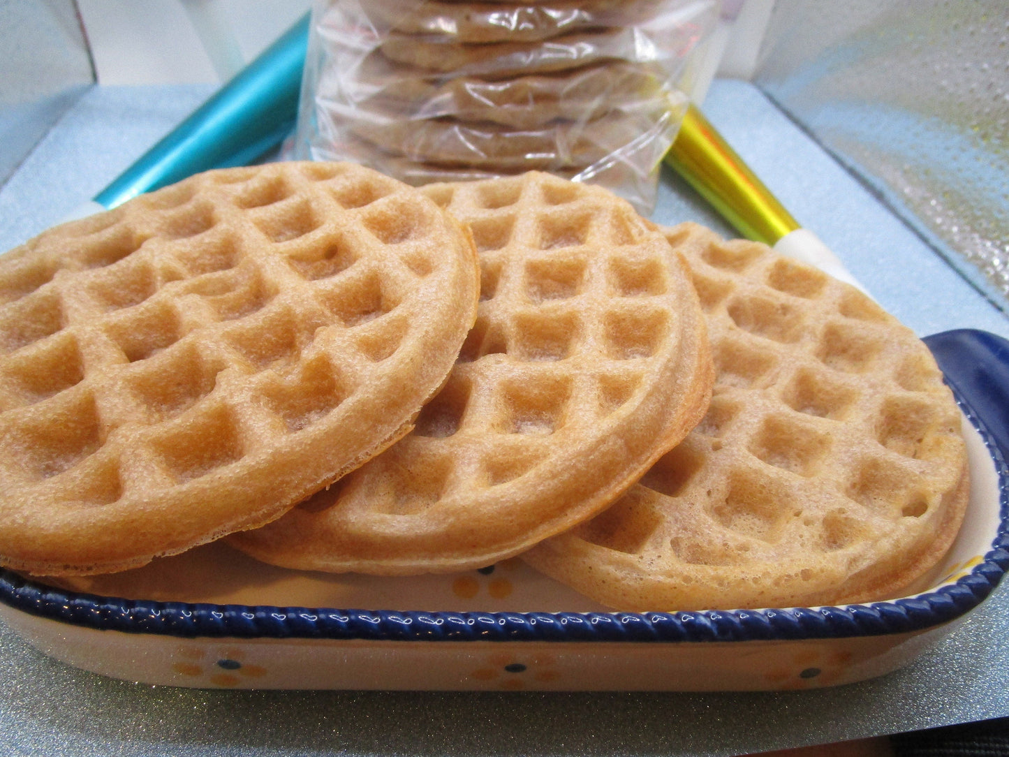 Waffle AIP Paleo de Yuca - Sin Gluten ni Granos, Vegano, Sin Azúcar Añadido