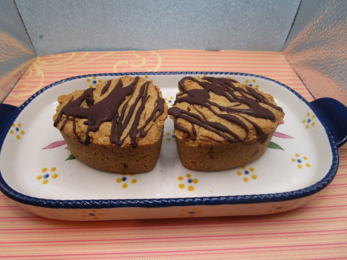Taza de Corazón de Mantequilla de Maní Alta en Proteínas - Snack Vegano y Sin Gluten