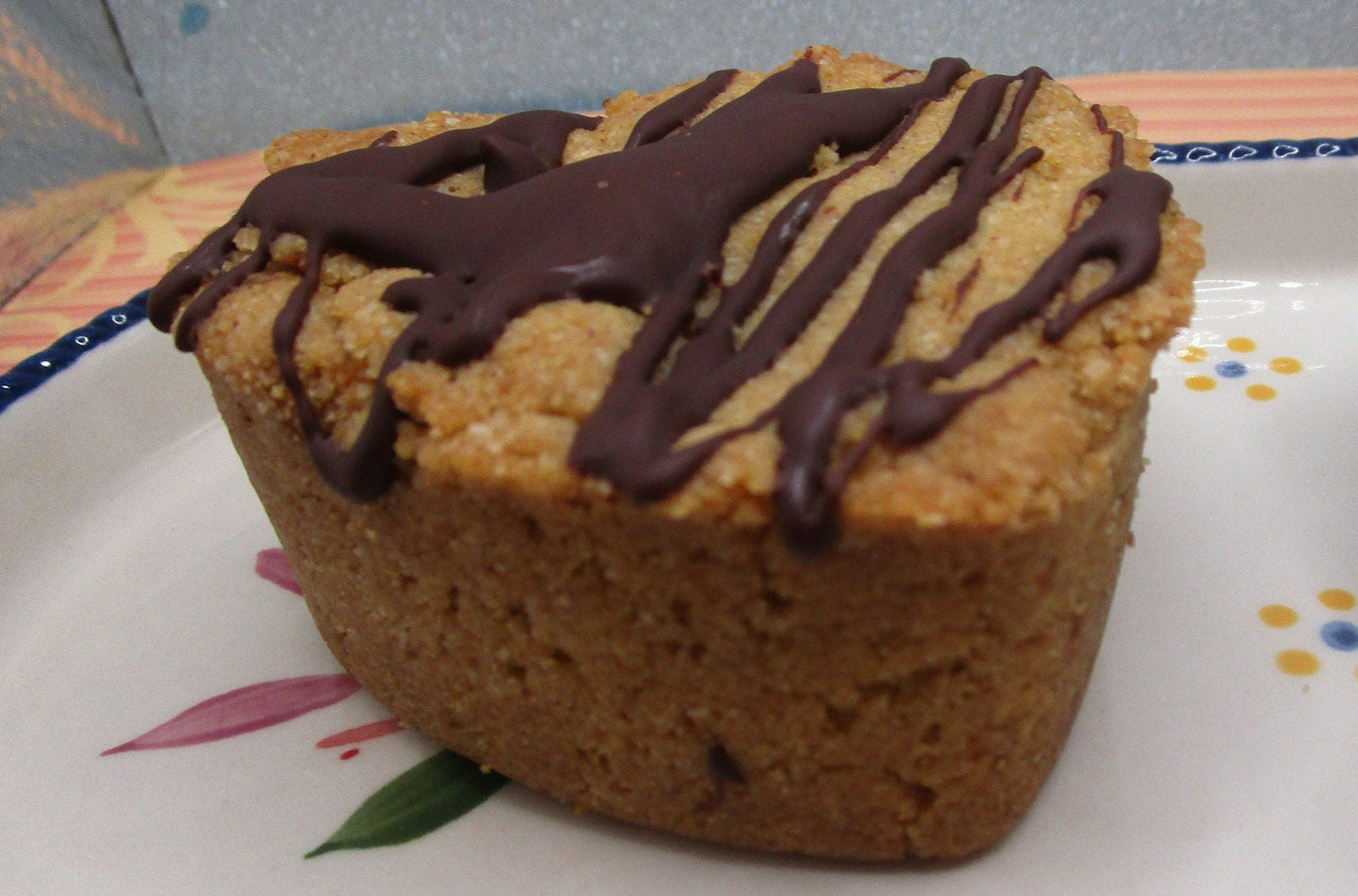 Taza de Corazón de Mantequilla de Maní Alta en Proteínas - Snack Vegano y Sin Gluten