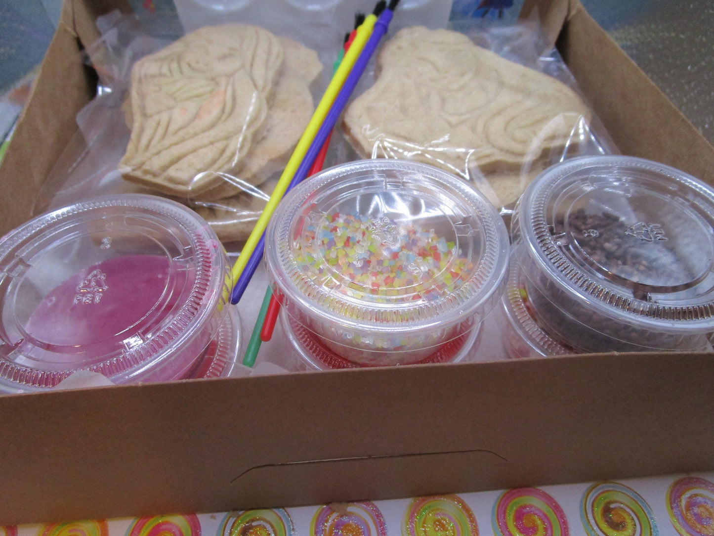 Kit de Galletas Princesa - Sin Gluten y Amigable con Alergias