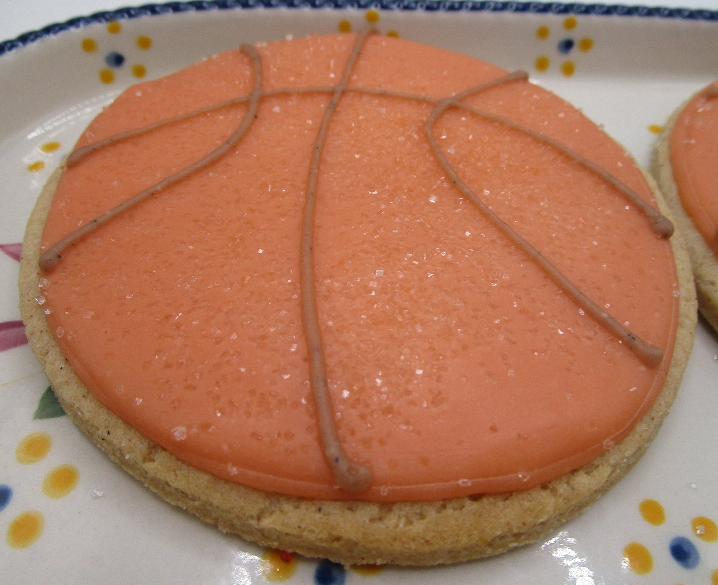 Basketball Cookies - Gluten Free, Vegan, Nut Free Treats